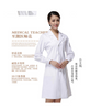 Nurse uniform doctor overall long-sleeve lab coat cotton