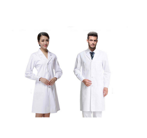 Nurse uniform doctor overall long-sleeve lab coat cotton