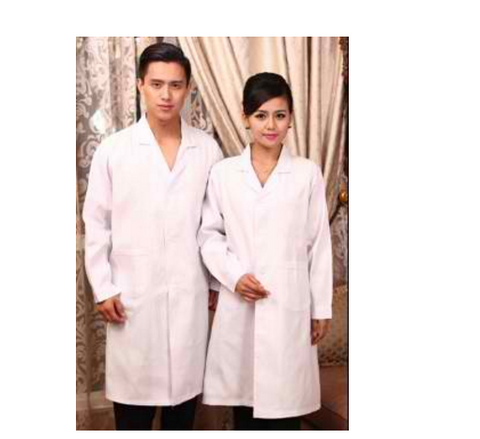 Comfortable men/women medical lab coat wear-resisting