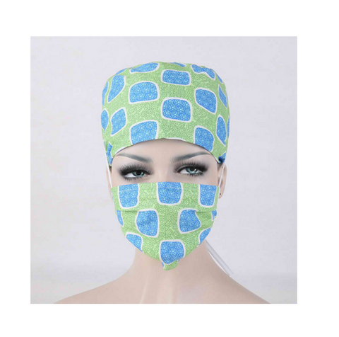 Women medical capsule Unisex surgical cap for long hair