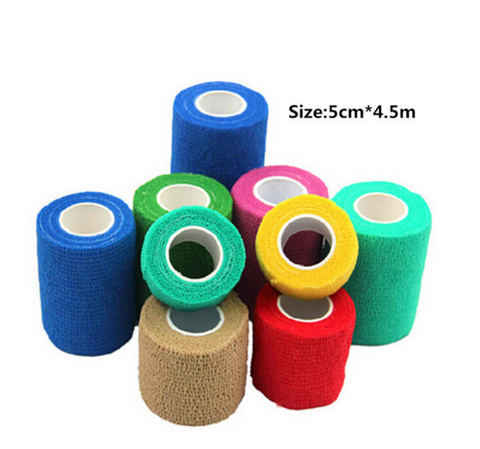 First aid kit Medical Tape Elastic Self Muscle