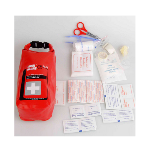 First Aid Medical Kit Bag Rafting Camping