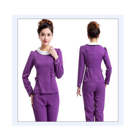 Women Rushed Medical Scrub Suit Lab Coat
