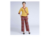 Women Batik Medical Beautician Uniform Scrub Set